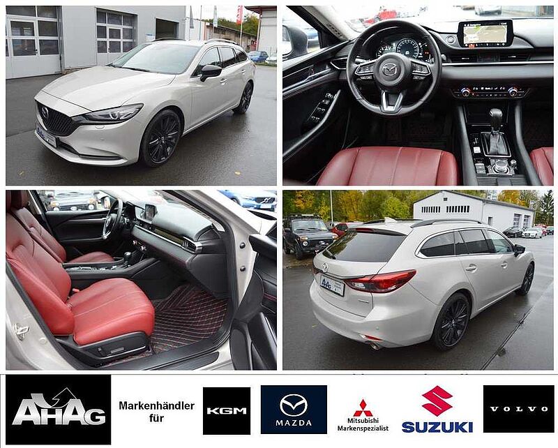 Mazda 6 Sport Kombi 2.5 SKYACTIV-G Drive Homura *Leder Rot+Voll*