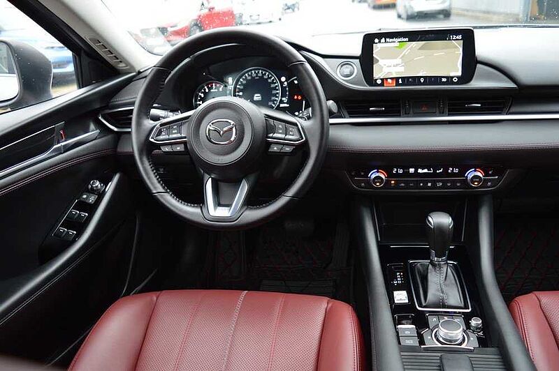 Mazda 6 Sport Kombi 2.5 SKYACTIV-G Drive Homura *Leder Rot+Voll*